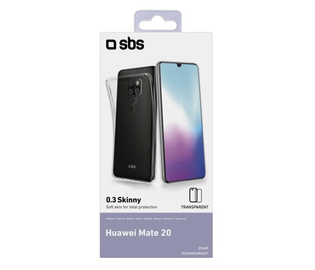 Etui Skinny do Huawei Mate 20 przezroczyste - 1460808 - zdjęcie 3